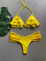 Yellow Ruffles Set