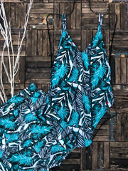 Turquoise Leaves Matching