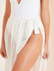 White Cover Up Skirt